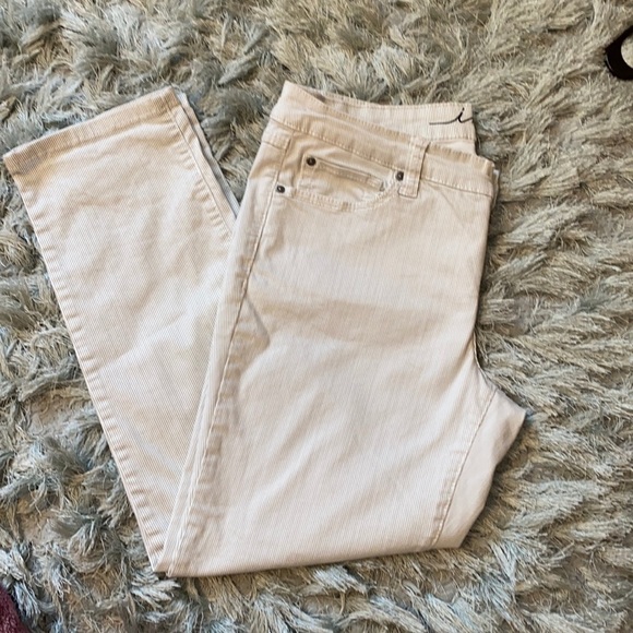 INC International Concepts Denim - INC Denim Skinny Crop